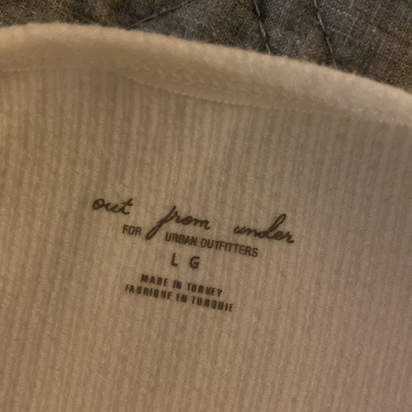 Urban Outfitters White Halter Crop Top - Picture 4 of 4